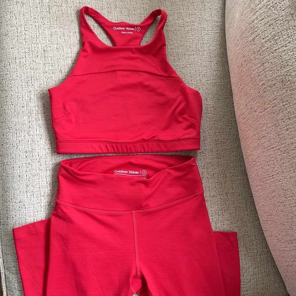 Outdoor Voices Two Piece Move Free matching set